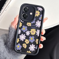 Case For OPPO A3 4G A3 Pro 5G A3X 4G A3X 5G A40 A60 5G Phone Garden Beautiful Three-Color Silicone S