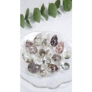 [🇸🇬LovePeaceCrystals] Lodolite Cabochon - Garden Quartz Cab - Scenic Quartz Pendant Charm