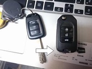 Honda City FIT- 3飛度3 新本田汽車晶片 摺疊鑰匙 折疊鑰匙