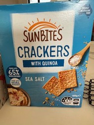 Sunbites crackers with quinoa 澳洲健康小食 澳洲代購