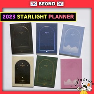 Diary 2023 Planner 120g Paper PVC Cover Dated Planner Starlight Diary 2023 BUJO Sticker Included Side Index Korea Journal 2023 Journaling Bullet Journal Monthly Plan Weekly Plan Korean Stationery Oglestore