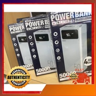 Original REMAX Powerbank RPP-162 Mengine Series 4 USB Ports 50000 mAh / RPP-185 50000 mAh High Capac