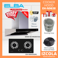 ELBA SENSO EH-N9638ST(SS) ETERNO EH-N9128ST Cooker Hood Kitchen Hood With Cooker Hob EGH-M8442G(BK) 