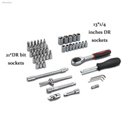 ۩SATAGOOD 46pcs Chrome Vanadium Socket Set Tool Tool Set Ratchet Spanner Wrench