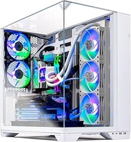 Skytech Gaming O11 Vision Desktop PC, Intel Ultra 9 285K 3.7 GHz(5.7 GHz), NVIDIA RTX 5070 Ti 16GB, 