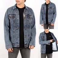BISA COD - Jaket jeans hodie pria Terbaru / Jaket jeans denim pria terbaru / Jaket pria boy denim /