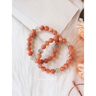 9MM Arusha Sunstone Green Beryl bracelet