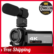 [Hot item] Andoer Portable 4K 48MP WiFi Digital Video Camera Camcorder (1)