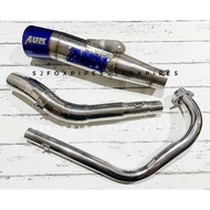 Jvt SUPER OPEN PIPE AUN MOTORCYCLE EXHAUST