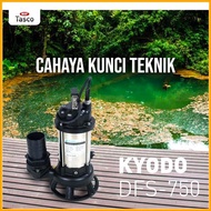 Pompa Celup Kyodo DFS750-1Hp 3In Sumbersible Pump Mesin Pompa AirKotor
