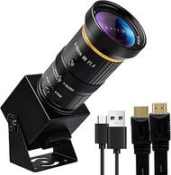 Accum 4K 30fps HDMI USB Camera, 5-50 mm 10x Optical Zoom, H.265 H.264 Compression Format, 2160P Ultr