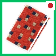 Tanaka Sangyo Imabari Towel Otta Half Towel Handkerchief 22-52 Red 25×12.5cm OT22-0060-0952