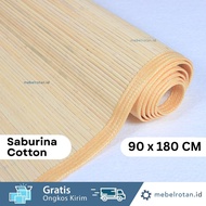 Saburina Rattan Lampit 90 x 180 cm Handmade |Kalimantan Carpet Mat