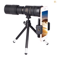 10-300X40mm BAK4 Prism Monocular Telescope Spotting Scope with Smartphone Holder and Tripod for Adul