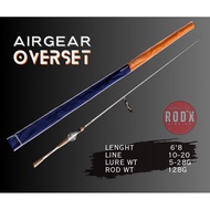 Rod AIRGEAR OVERSET 10 20LB | 6’8 Made in Thailand
