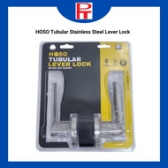 HOSO Tubular Lever Lock Stainless Steel Lever Lockset Kunci Stainless Steel