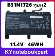 BATTERY ORIGINAL ASUS แบตเตอรี่ ของแท้ ASUS ROG STRIX G531GD GL542LI เท่านั้น หูบน 2หู B31N1726 2หูบ