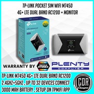 TP-LINK POCKET SIM WIFI M7450 2CA 300 Mbps AC1200 DUAL BAND LTE-Advanced Mobile Wi-Fi [รับประกันศูนย