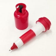 Pena Lucu Bentuk Tabung Gas Bullet Tip 0.5mm Pulpen Capsul Motif Tabung Gas Alat Tulis Sekolah Kanto