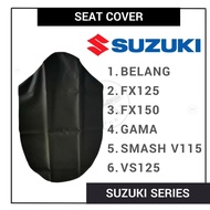 SEAT COVER LEATHER COVER - STRIPED FX 125 FX125 FX150 FX 150/ GAMA/ SMASH V115/ VS125 VS 125/