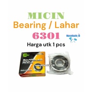 1 PCS MICIN BEARING 6301 LAHER 6301 KLAHER 6301 LAHAR 6301 MOTORCYCLE WHEEL BEARING