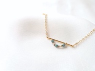 蕨 ‧ 捷克珠 水晶 細手鍊