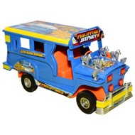 Philippine Jeepney Die Cast Metal Medium