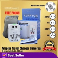 TimeToGo- Travel Adapter Charger International Europe Asia International Adapter
