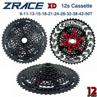 ZRACE ALPHA 12s XD Cassette 12 Speed MTB bike freewheel 9-50T - Blackcompatible XD freehub XX1 X01 G
