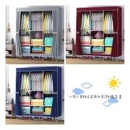 AIMYA Fashionable Big Size Wardrobe Clothes Storage Zipper Wardrobe Cabinet Easy To Install