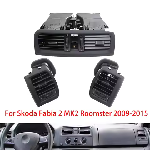 AH187 5J0820951 5J0819701 5J0819702 Dashboard AC Air Conditioning Vents Outlet Grill For Skoda Fabia