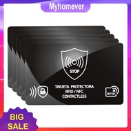 5Pcs Women RFID Blocking Card Ultra Thin Portable Credit Card Protector Blocker