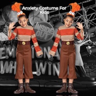 Inside Out 2 Anxiety Costume Sets For Kids ActualPhotoIsPosted