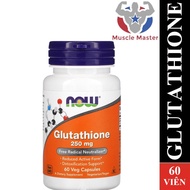 [HCM]Viên Uống Hỗ Trợ Trắng Da Glutathione Now 500mg - 60 Viên