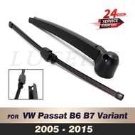 Wiper 11" Rear Wiper Blade &amp; Arm Set Kit For VW Passat B6 B7 Variant 2005-2011 2006 2007 2008 Windshield Windscreen Rear Window