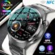 For HUAWEI GT4 Pro GPS NFC Smart Watch Men 360*360 AMOLED Screen Heart rate Bluetooth Call IP68 Wate