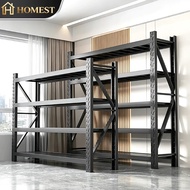 HM Heavy Duty Rack Warehouse Boltless Shelves Rak Besi Serbaguna Bertingkat Adjustable Rak Dapur重型货架