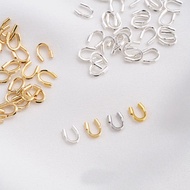 14K 18K U-Shaped Wire Protector Basic Materials For Making Jewelry Accessories