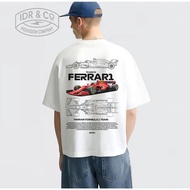 T-shirt Car T-shirt F1 SCUDERIA FERRARI cotton combed 24s F1 Shirt
