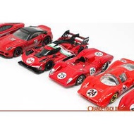 Hot wheels mattel creations heritage ferrari 2 pack rlc 312p 499p Modificata Redline club red line e