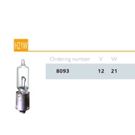 H21W 21W 12V HDIAO LAMP BULB EURO TAIL LAMP BULB FOR USE ON: UNIVERSAL VEHICLE