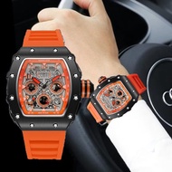 Fast Shipping Limited Edition RM Multifunctional Quartz Watch Richard Skeleton Hollow Watch Men's Wa