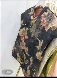 New Chinese Retro Yellow Blouse
