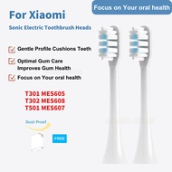 【Toothbrush Head】Replaceable Electric sonic toothbrush head For XIAOMI MIJIA T301 MES605 T302 MES608