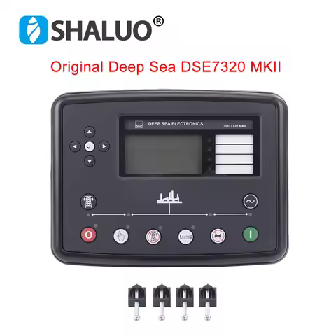 Original Deep Sea DSE7320 MKII Diesel Generator Controller Panel LCD Display Auto Start Remote Contr
