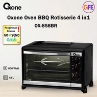4in1 Oven 18 Liter Serbaguna Oxone OX-858BR dengan Rotisiere + Toaster