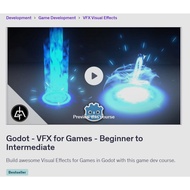 Video Course- Godot - VFX for Games - Beginner to Intermediate | Learn Godot Game Design