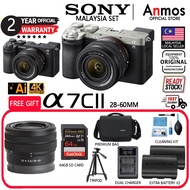 Sony Alpha A7C II ILCE-7CM2 A7C MARK 2 Full Frame 4K UHD Mirrorless Camera | 2 Year Sony Malaysia Wa