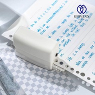 GIOVANNI Hole Puncher, Loose Leaf Bind 6-hole Paper Puncher, Office Stationery A4 A5 B5 with Chip Bo