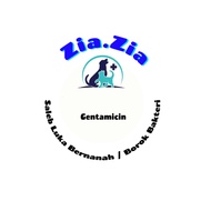 ZIA ZIA Salep Genta luka parah basah terbuka bernanah infeksi kucing anjing burung sapi kambing